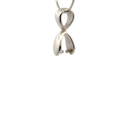 925 Sterling Silver Pinch Bail