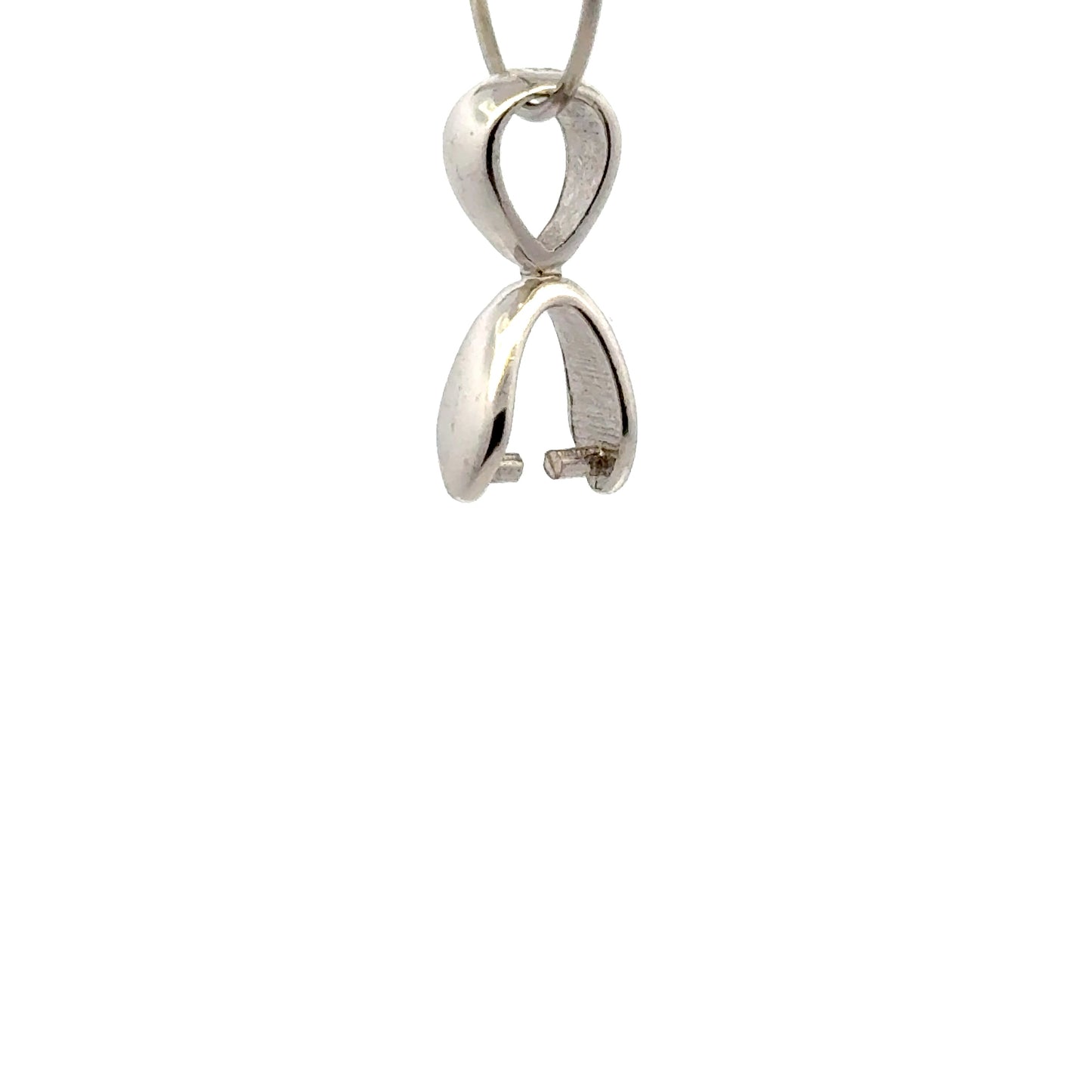 925 Sterling Silver Pinch Bail