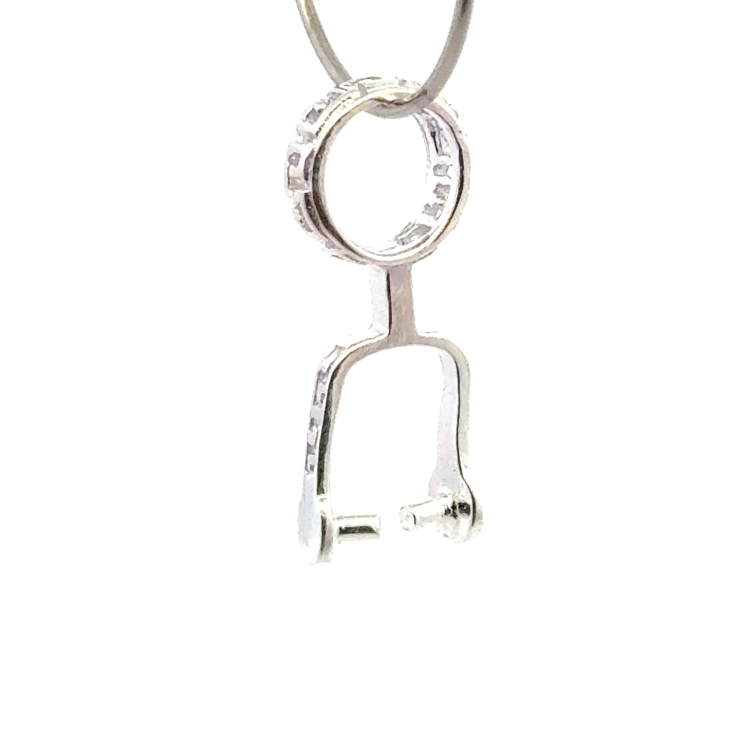 925 Sterling Silver Pinch Bail