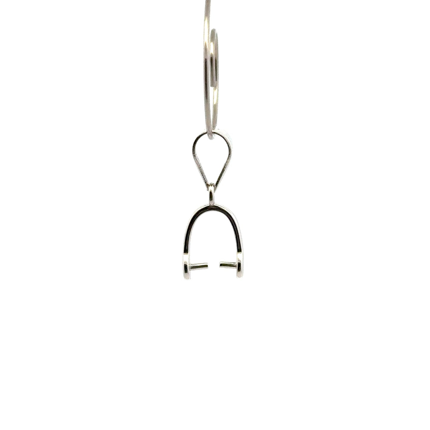 925 Sterling Silver Pinch Bail