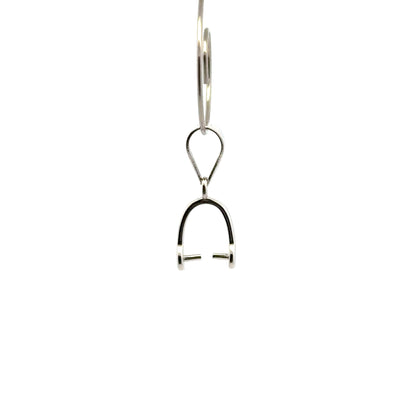 925 Sterling Silver Pinch Bail