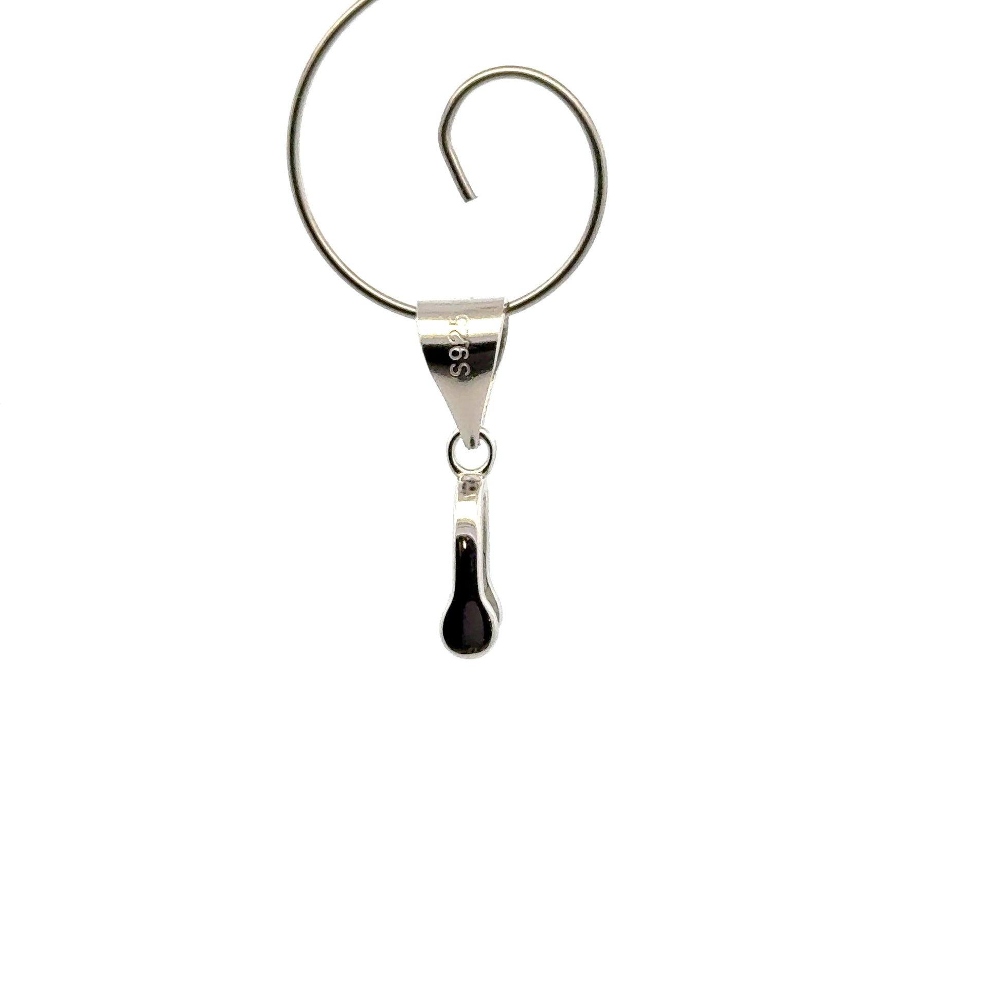 925 Sterling Silver Pinch Bail