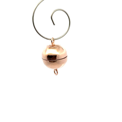 925 Sterling Silver Round Magnetic Clasps