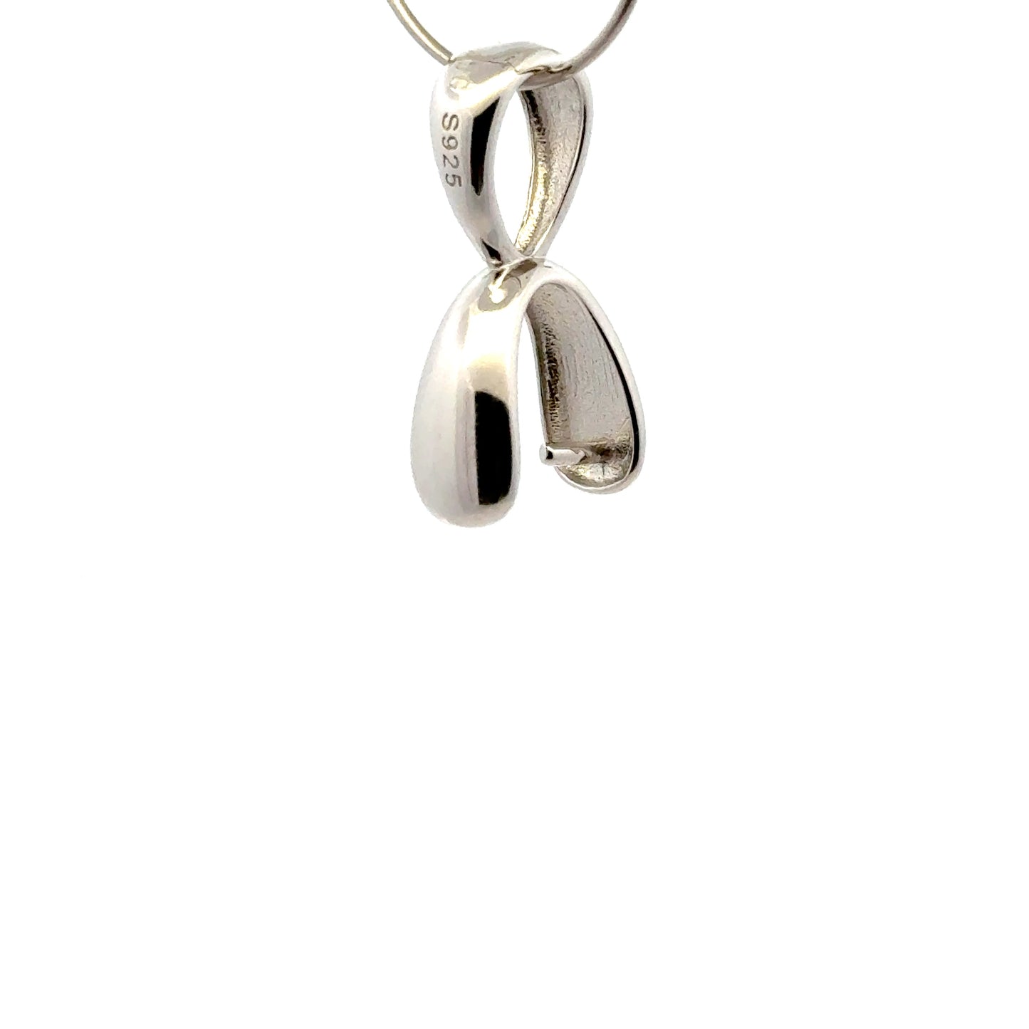 925 Sterling Silver Pinch Bail