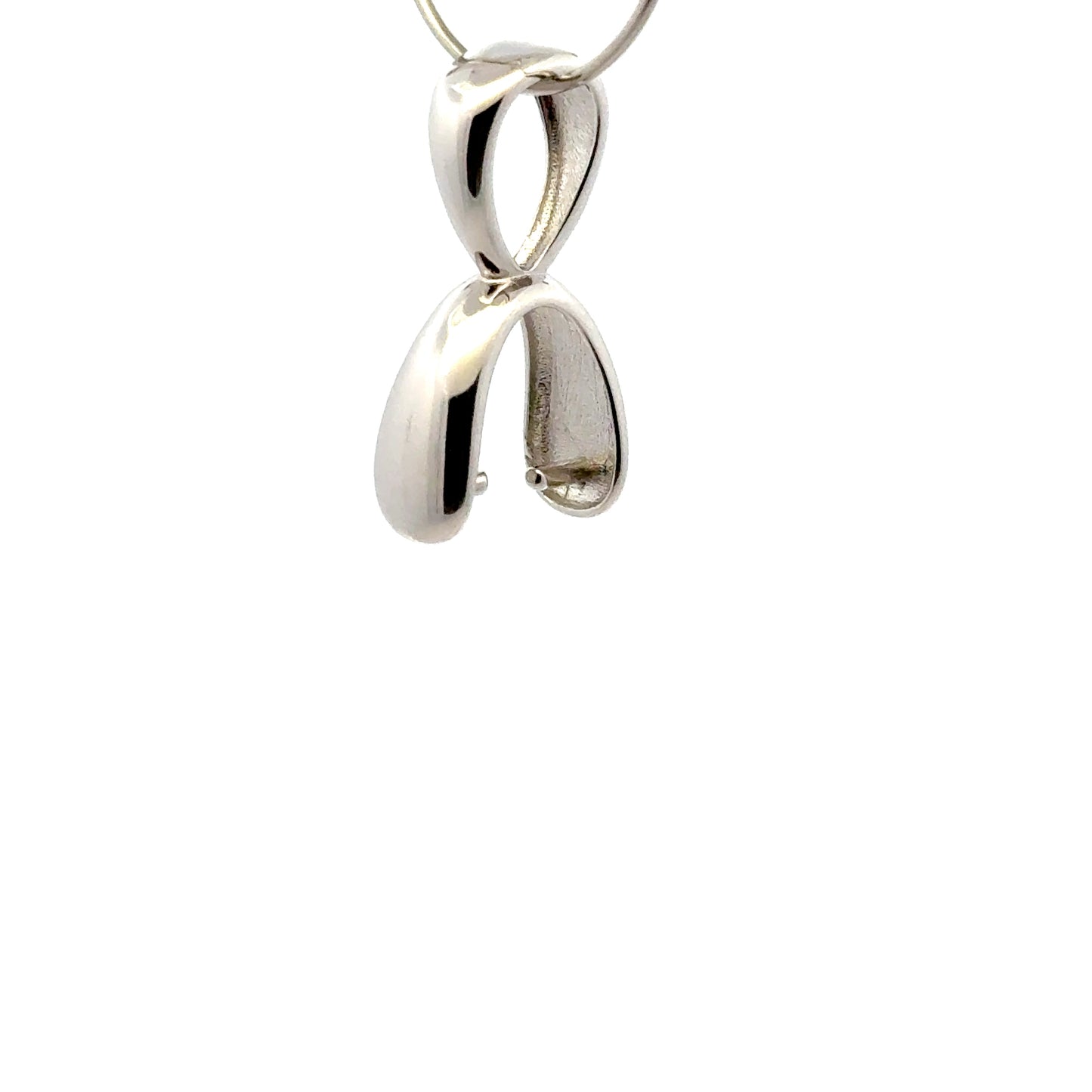 925 Sterling Silver Pinch Bail