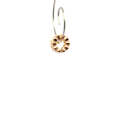 925 Sterling Silver Pack of 5 Cubic Zirconia Spacers