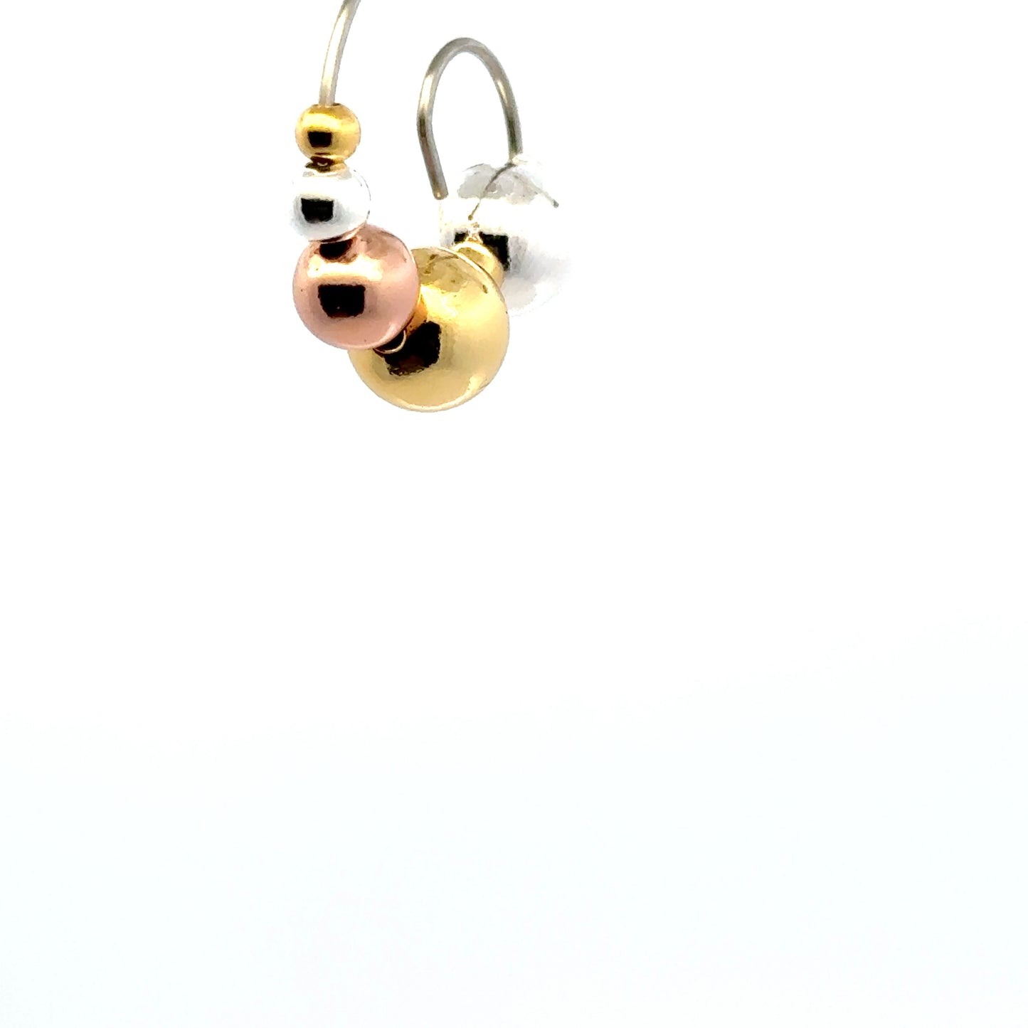 925 Sterling Silver Pack of 10 Smooth Round Beads Set