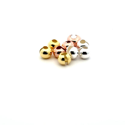 925 Sterling Silver Pack of 10 Crimp Covers