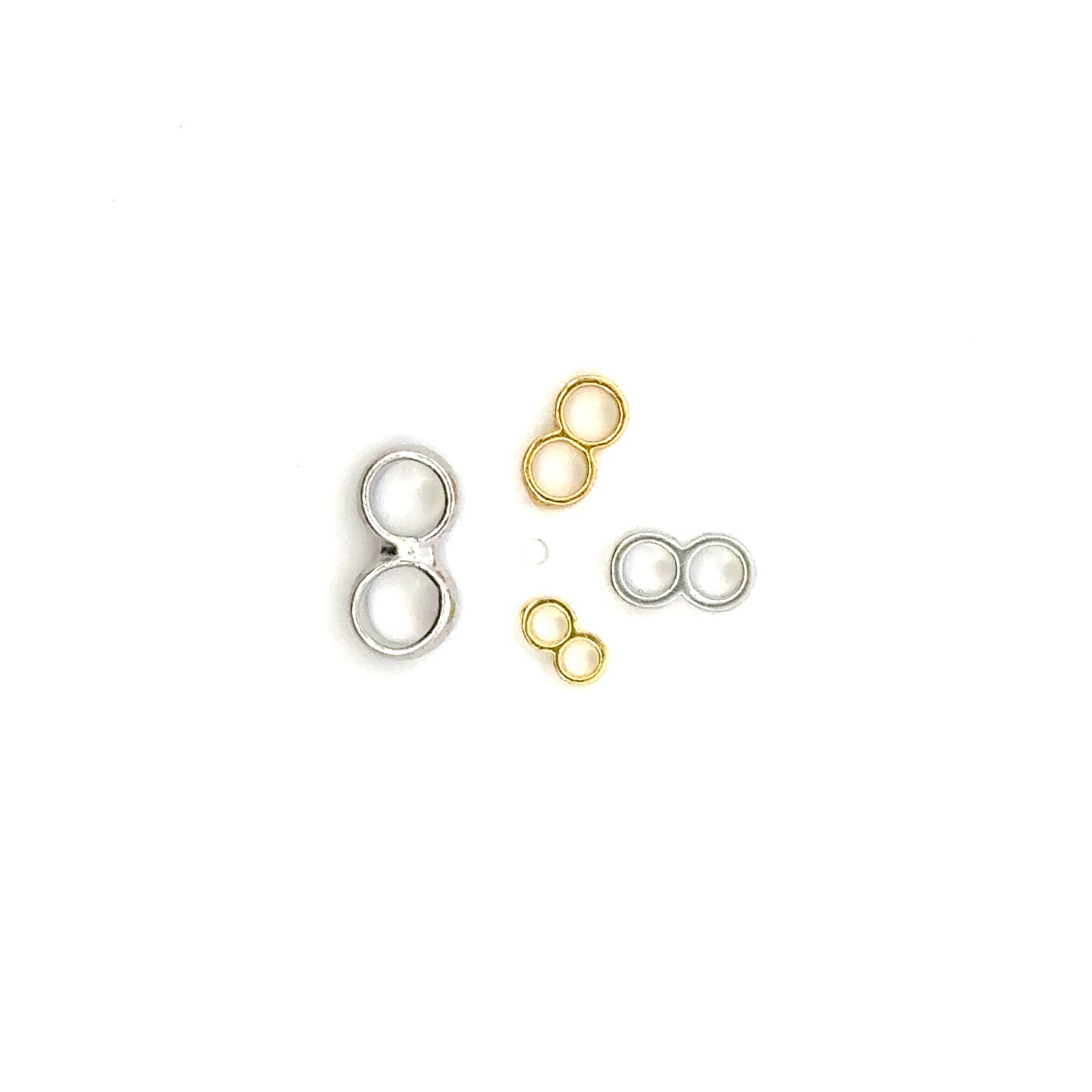 925 Sterling Silver Pack of 10 Figure 8