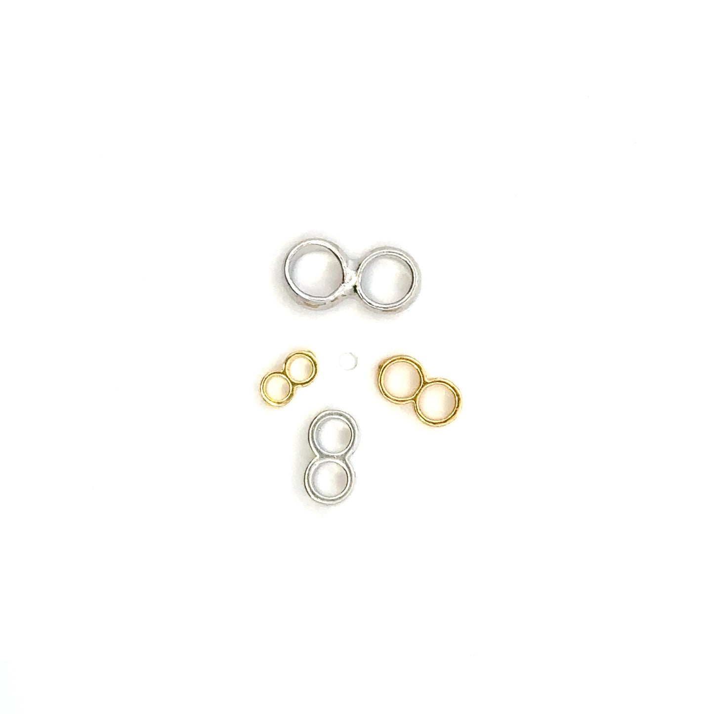 925 Sterling Silver Pack of 10 Figure 8
