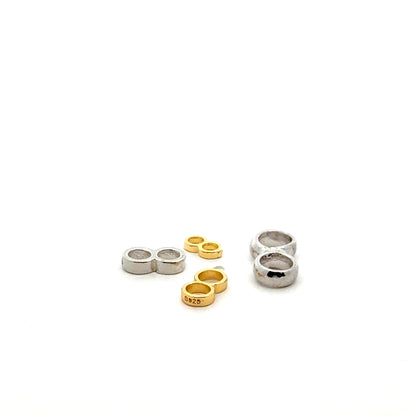 925 Sterling Silver Pack of 10 Figure 8