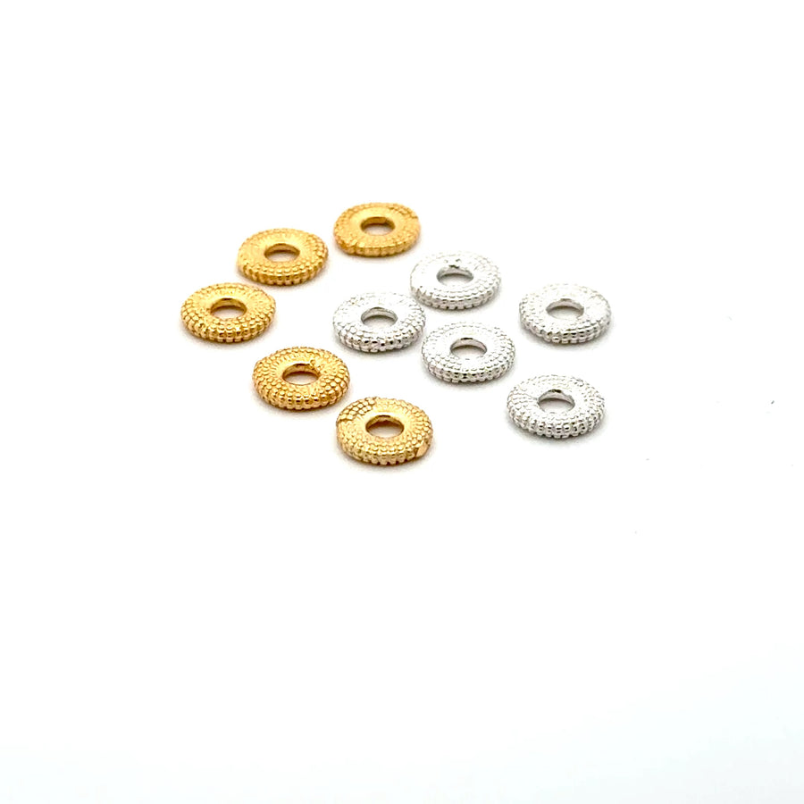 925 Sterling Silver Pack of 10 Lamborghini Spacers