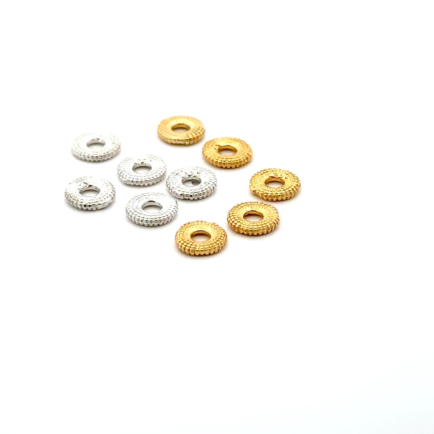 925 Sterling Silver Pack of 10 Lamborghini Spacers