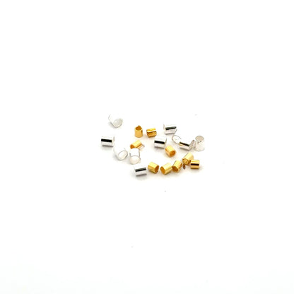 925 Sterling Silver Pack of 20 Crimp