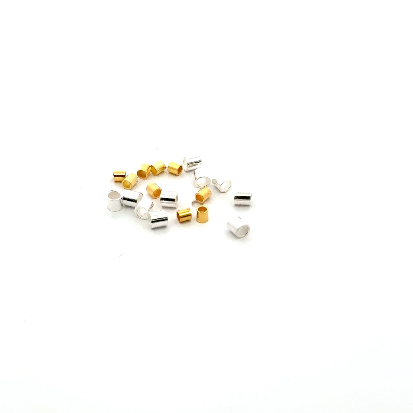 925 Sterling Silver Pack of 20 Crimp