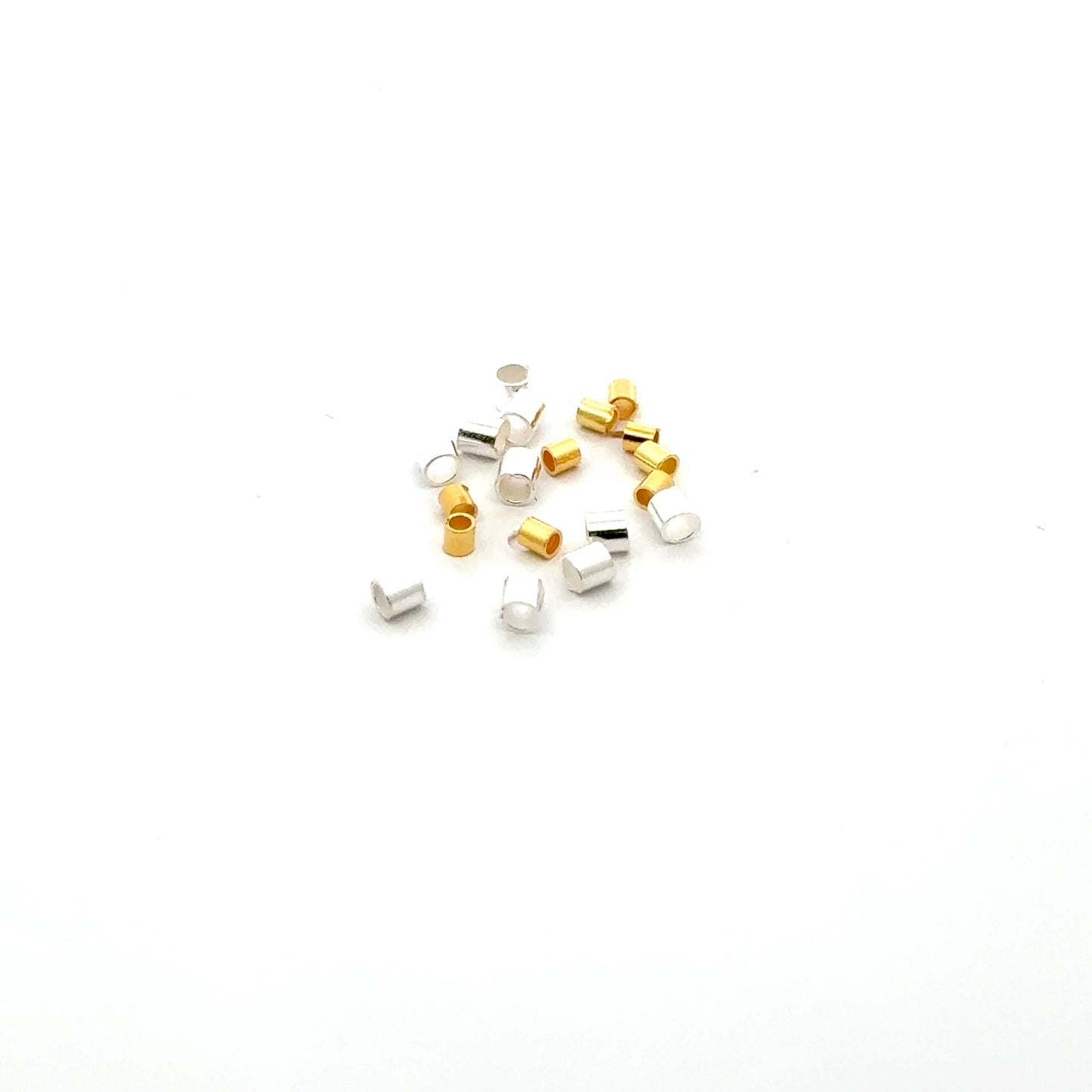 925 Sterling Silver Pack of 20 Crimp