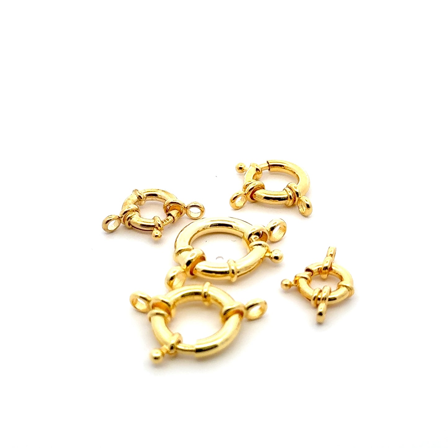 925 Sterling Silver Round Clasp