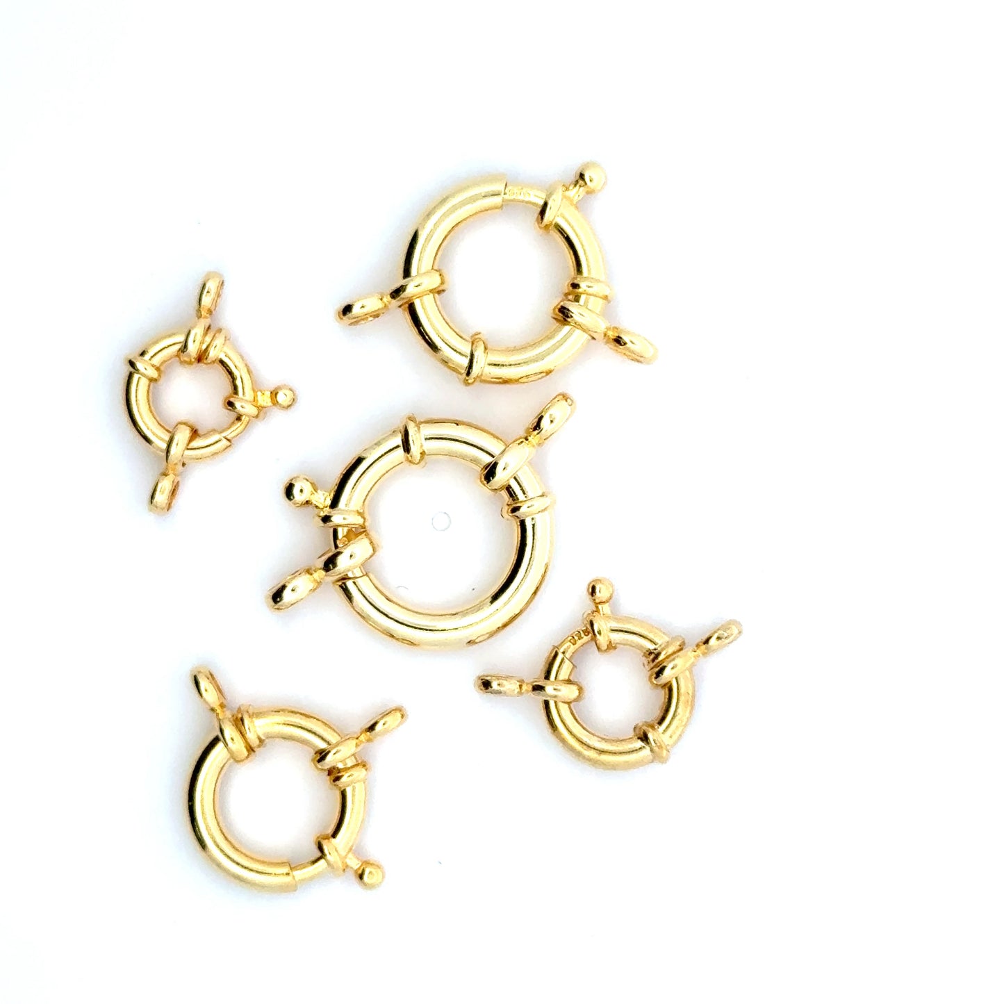 925 Sterling Silver Round Clasp