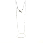 925 Sterling Silver Cable Figaro Chain