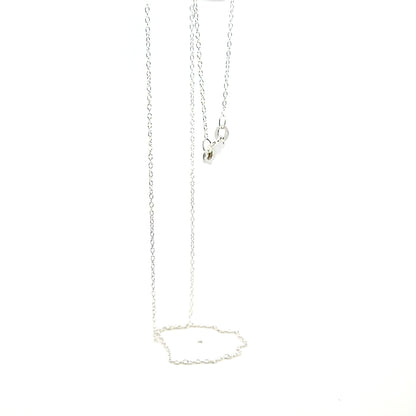 925 Sterling Silver Round Cable Chain