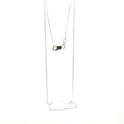 925 Sterling Silver Twisted Cable Chain
