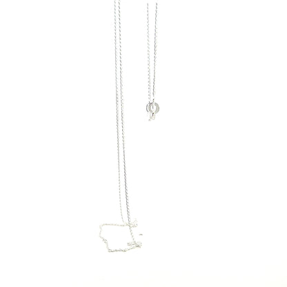 925 Sterling Silver Twisted Cable Chain