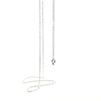 925 Sterling Silver Cable Figaro Chain