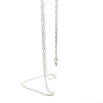 925 Sterling Silver Twisted Cable Chain
