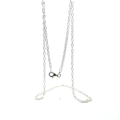 925 Sterling Silver Twisted Cable Chain
