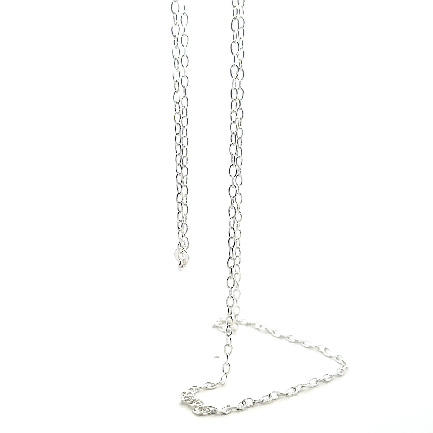 925 Sterling Silver Twisted Cable Chain