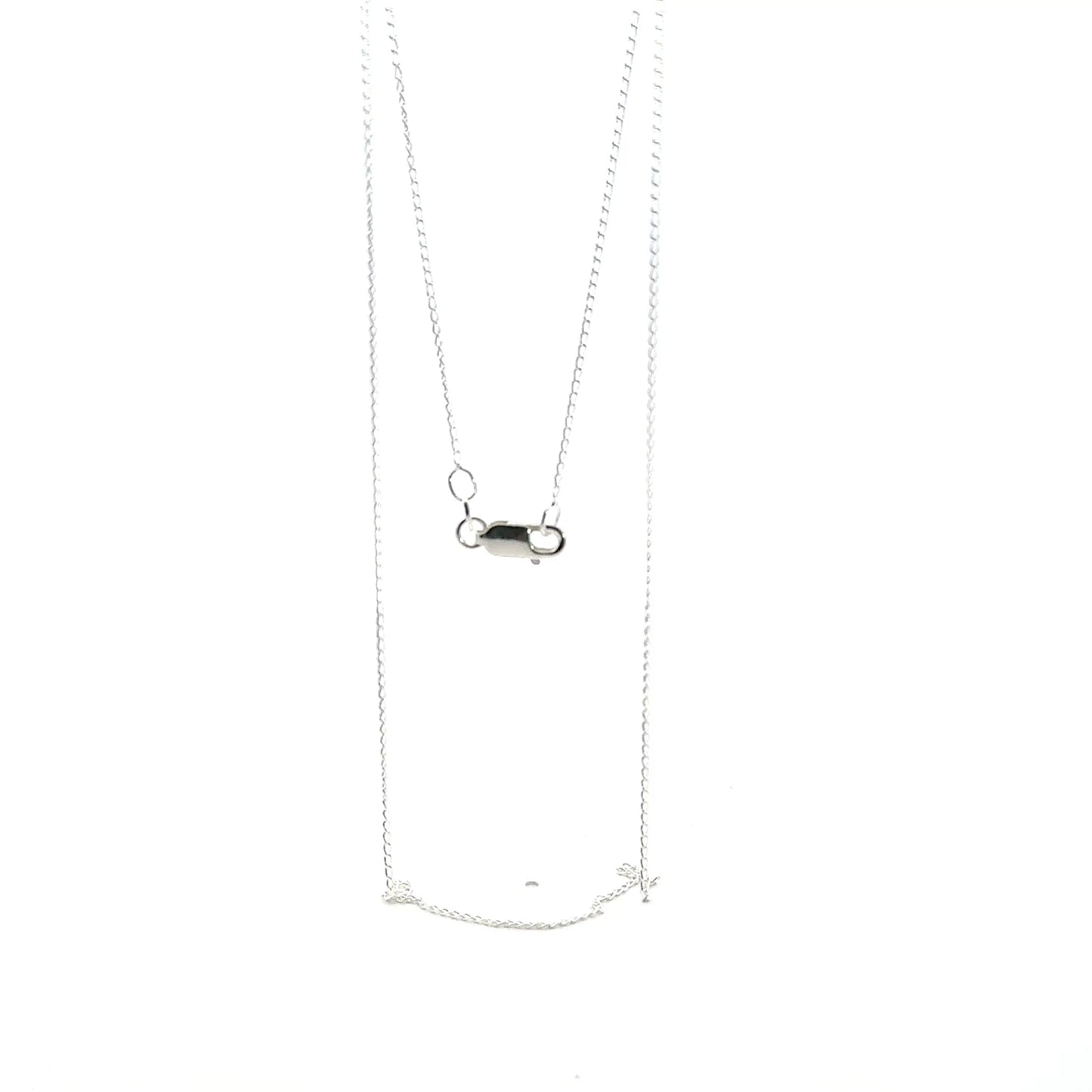 925 Sterling Silver Twisted Cable Chain