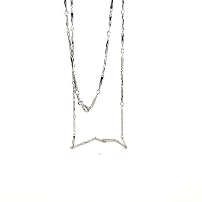 925 Sterling Silver Solid Twisted Fancy Chain