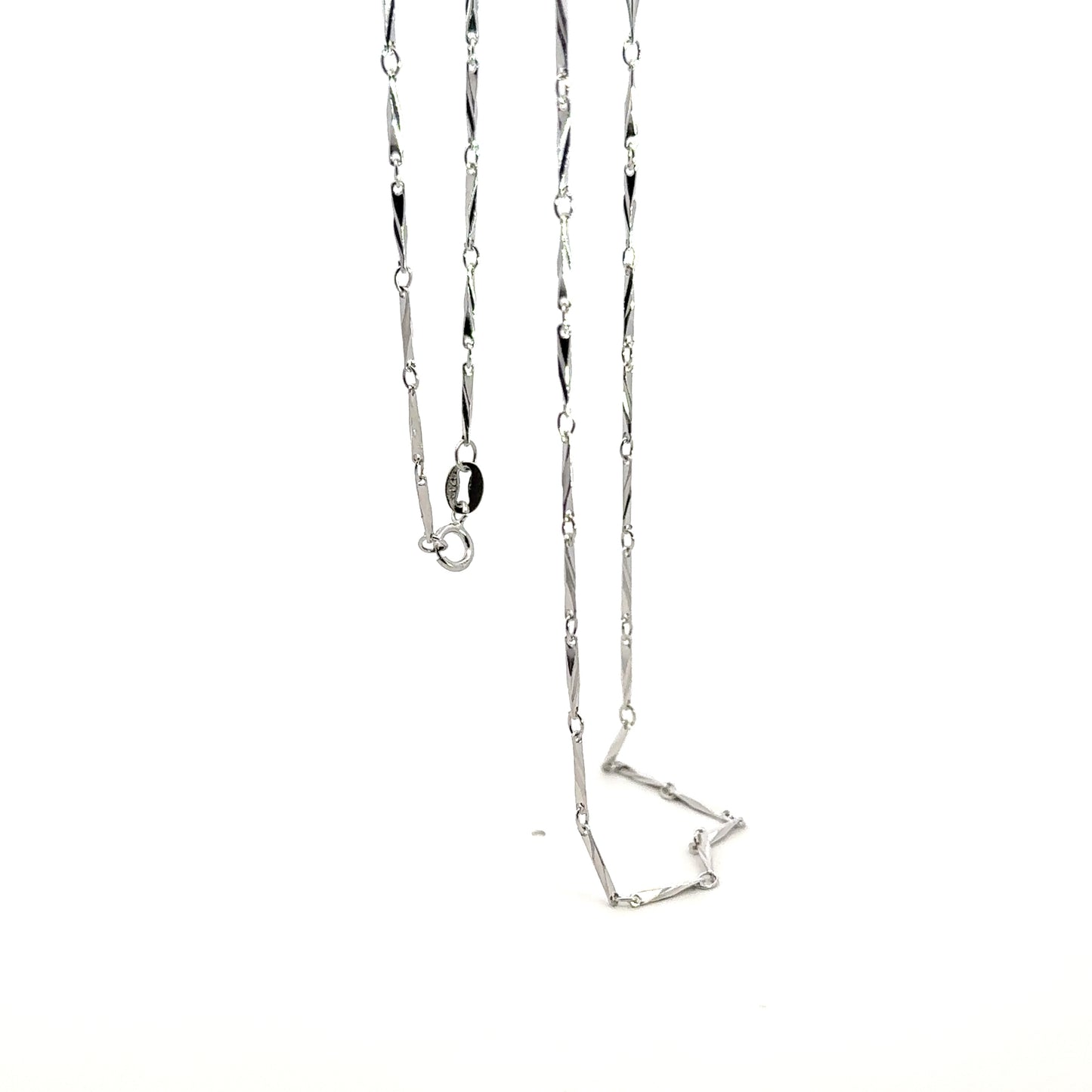 925 Sterling Silver Solid Twisted Fancy Chain
