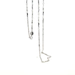 925 Sterling Silver Solid Twisted Fancy Chain