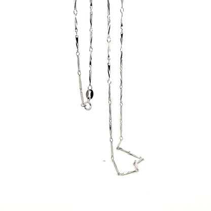 925 Sterling Silver Solid Twisted Fancy Chain