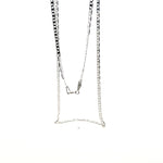 925 Sterling Silver Flat Mariner Chain