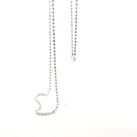 925 Sterling Silver Faceted Disco Ball Chain