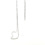 925 Sterling Silver Faceted Disco Ball Chain