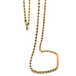 925 Sterling Silver Faceted Disco Ball Chain
