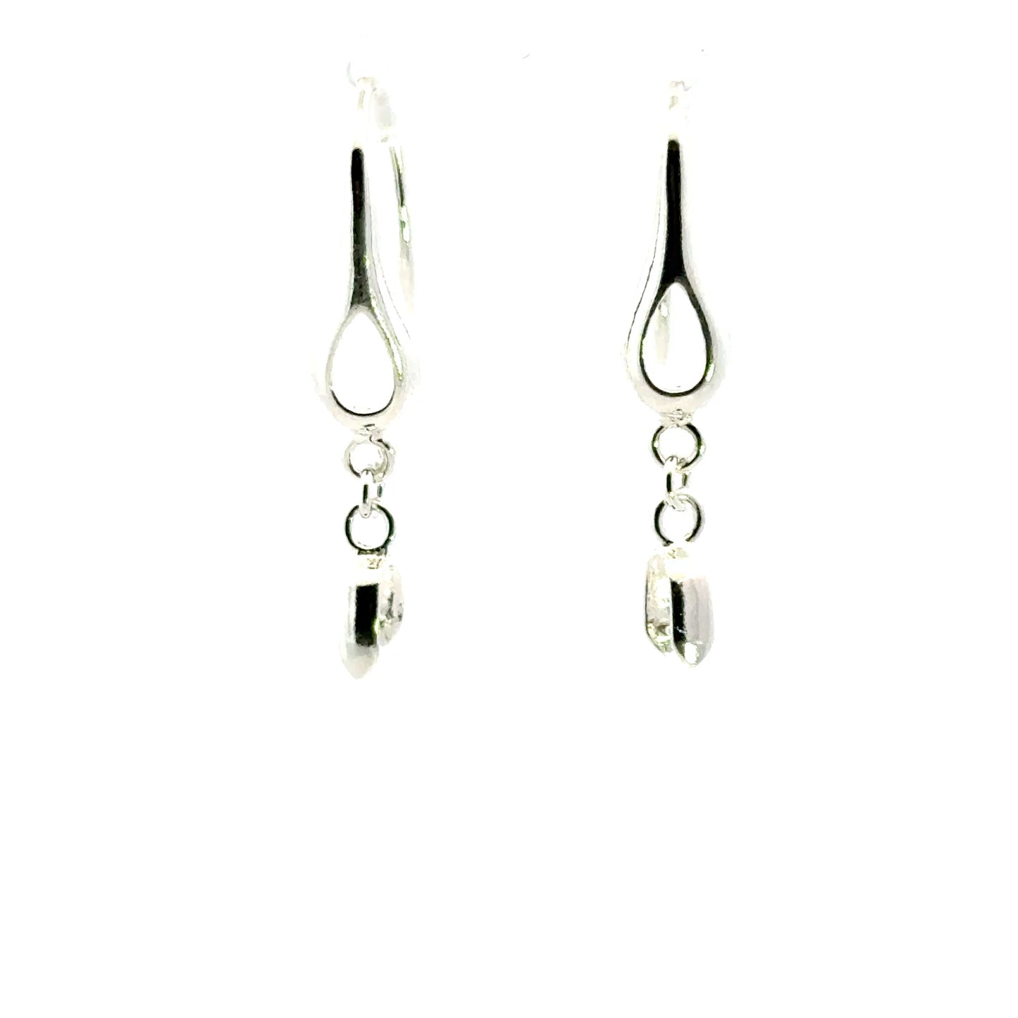 925 Sterling Silver Pair of Earring Hook Bail