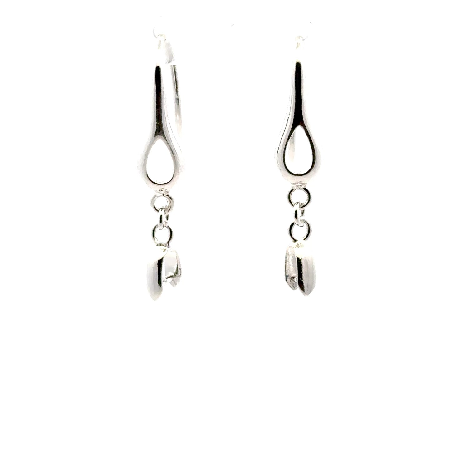 925 Sterling Silver Pair of Earring Hook Bail