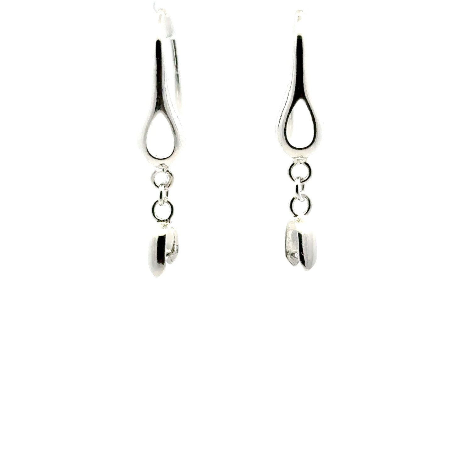 925 Sterling Silver Pair of Earring Hook Bail