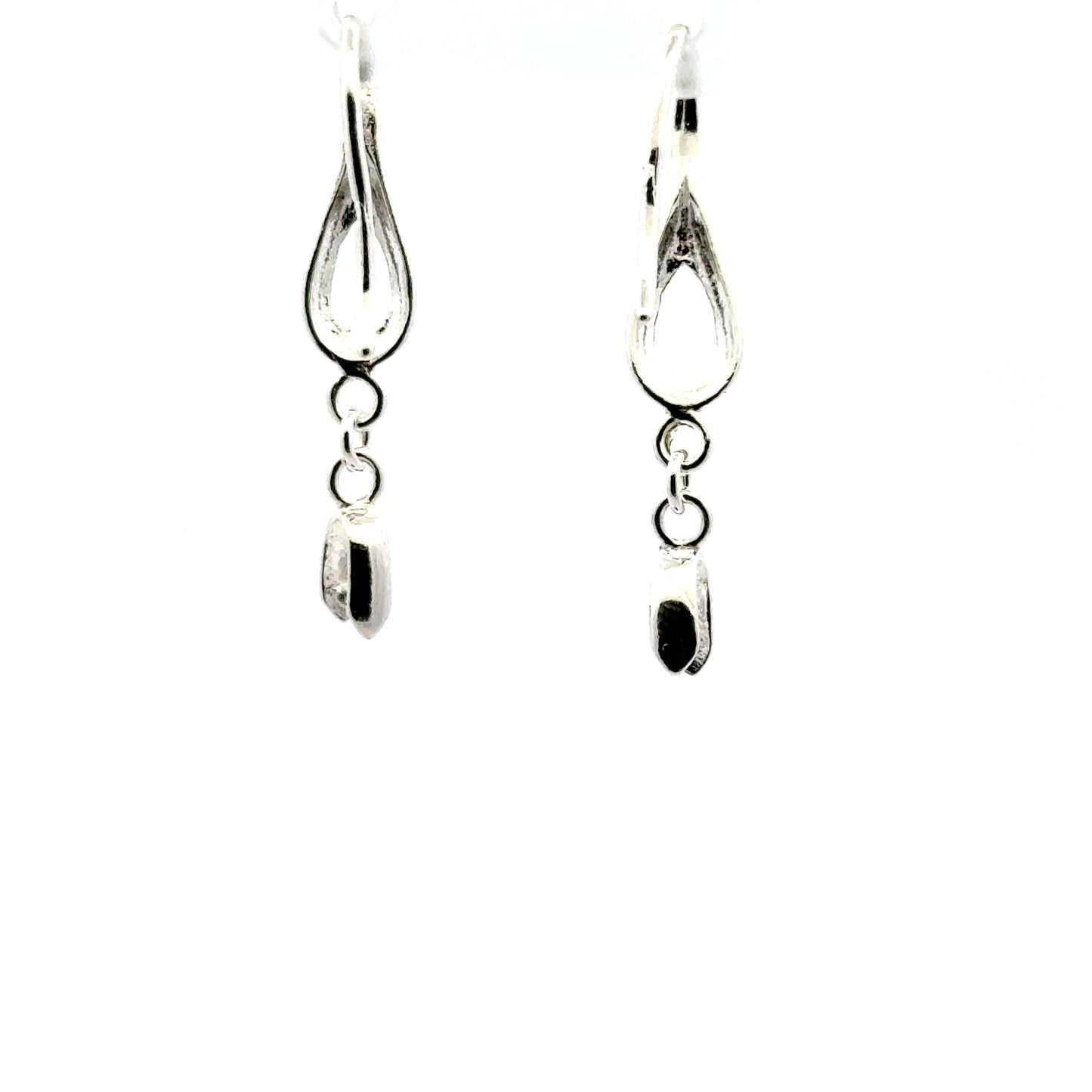 925 Sterling Silver Pair of Earring Hook Bail