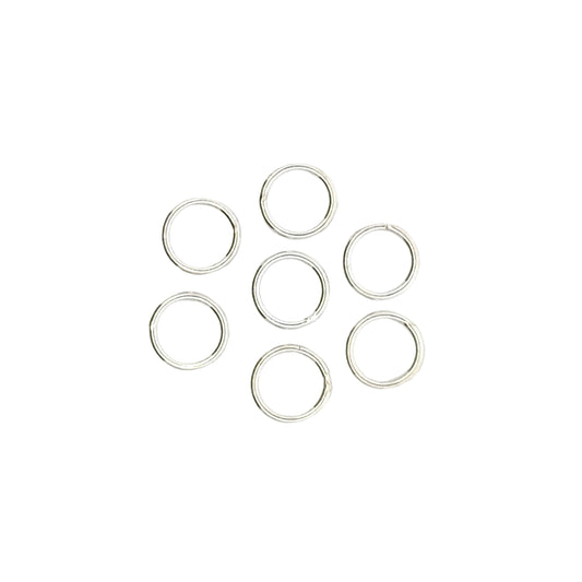 925 Sterling Silver Pack of 20 Close Jump Rings