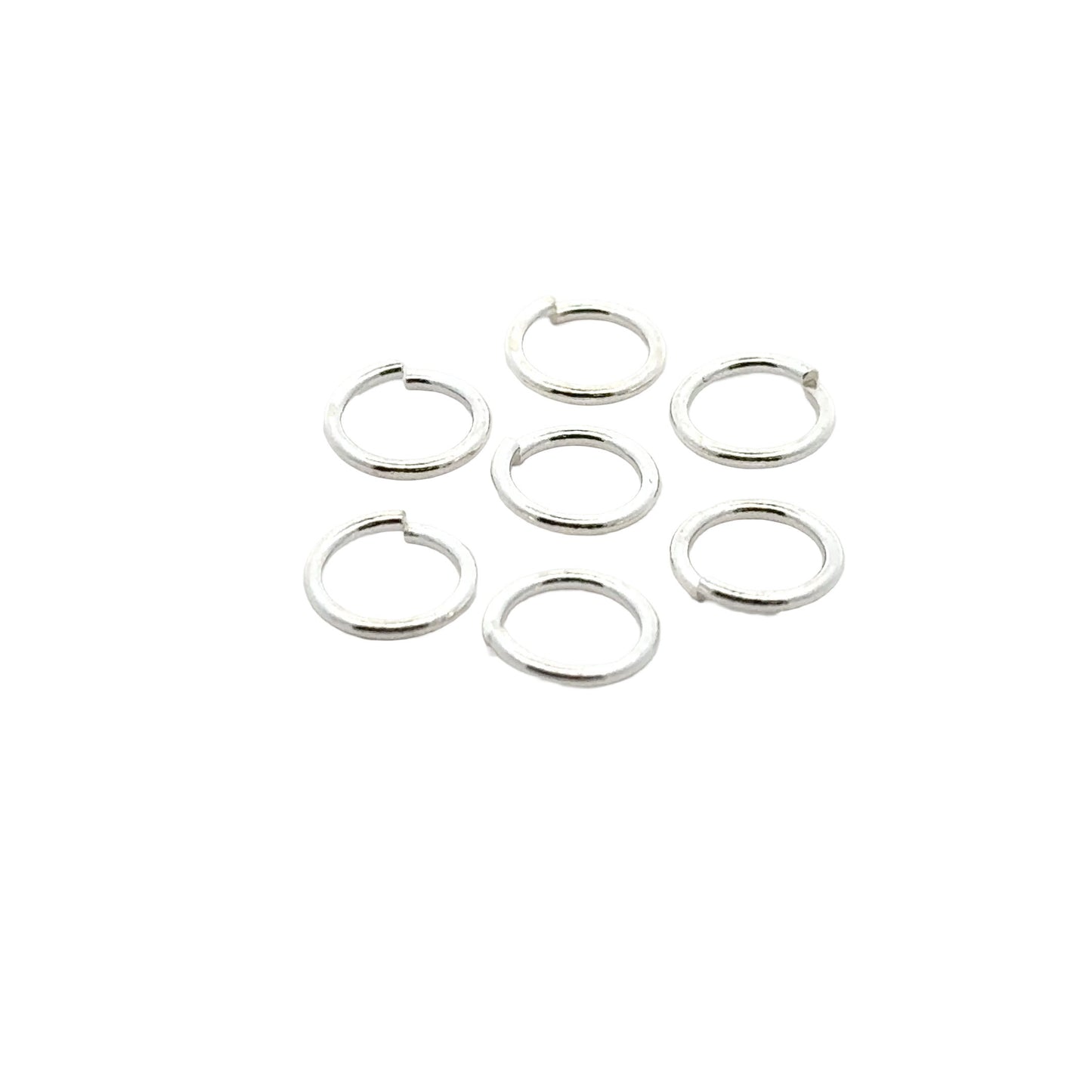 925 Sterling Silver Pack of 20 Open Jump Rings