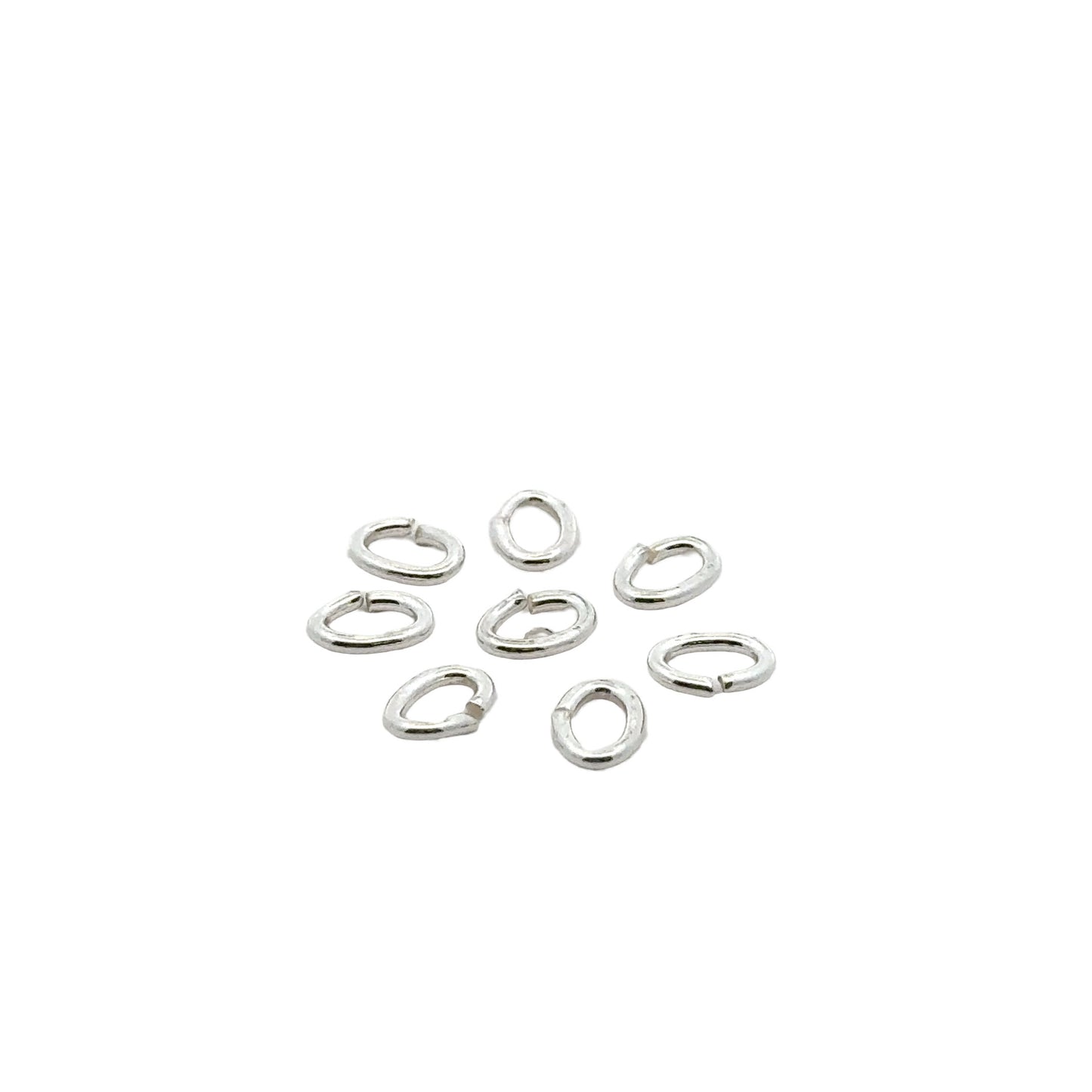 925 Sterling Silver Pack of 20 Open Jump Rings