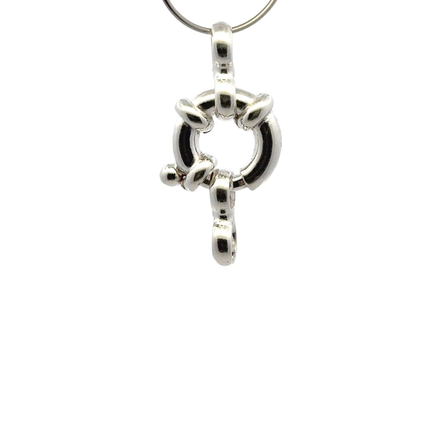 925 Sterling Silver Round Clasp