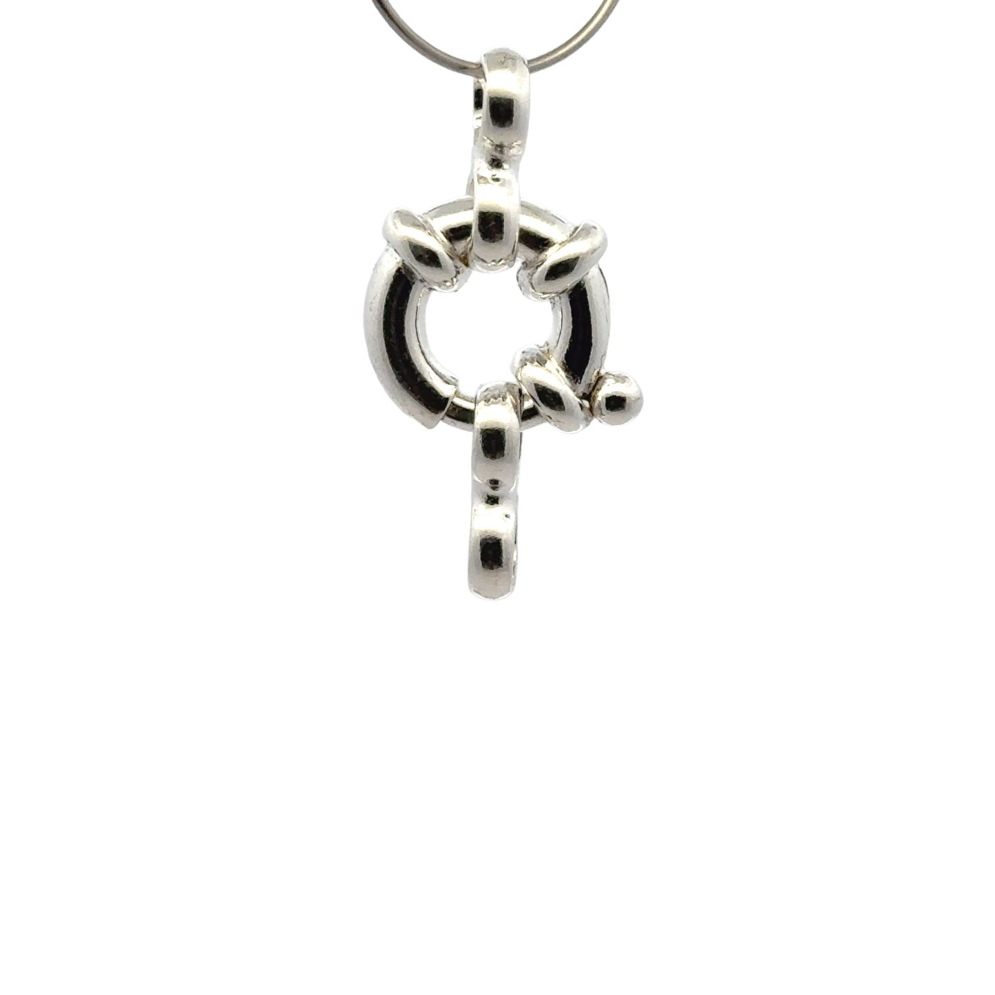 925 Sterling Silver Round Clasp