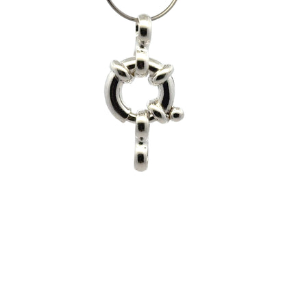 925 Sterling Silver Round Clasp