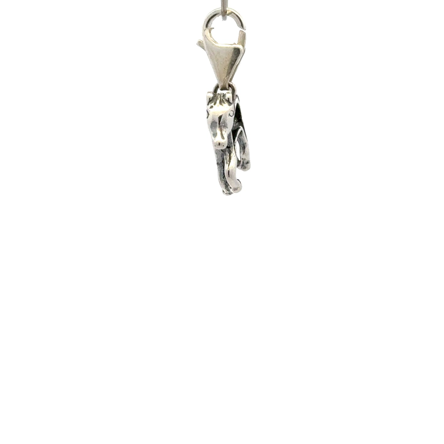 925 Sterling Silver Horse with Tear-drop - Lobster Clasp